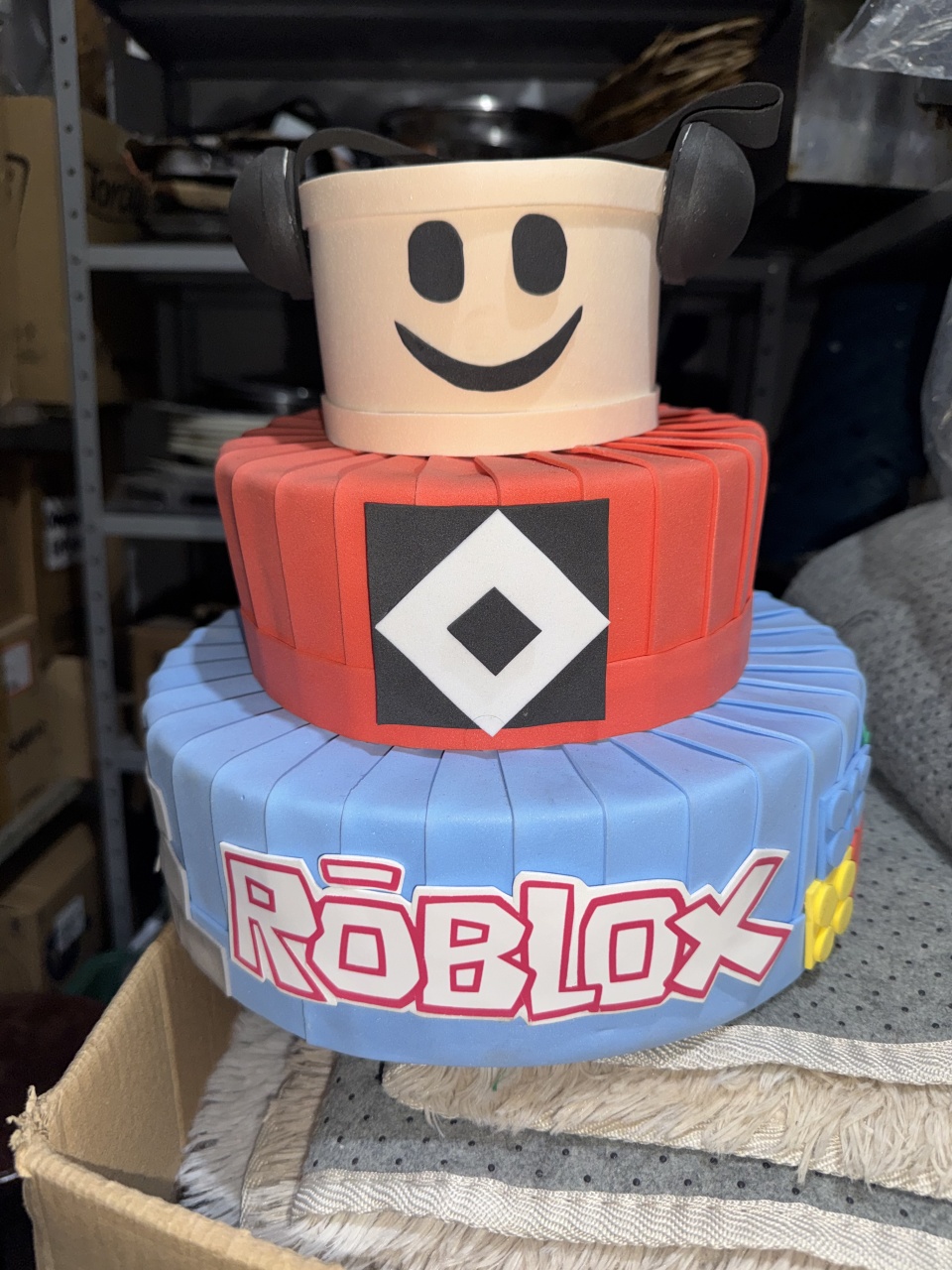 Bolo Fake Roblox - Patricia Pessoa Leonel Barbosa 