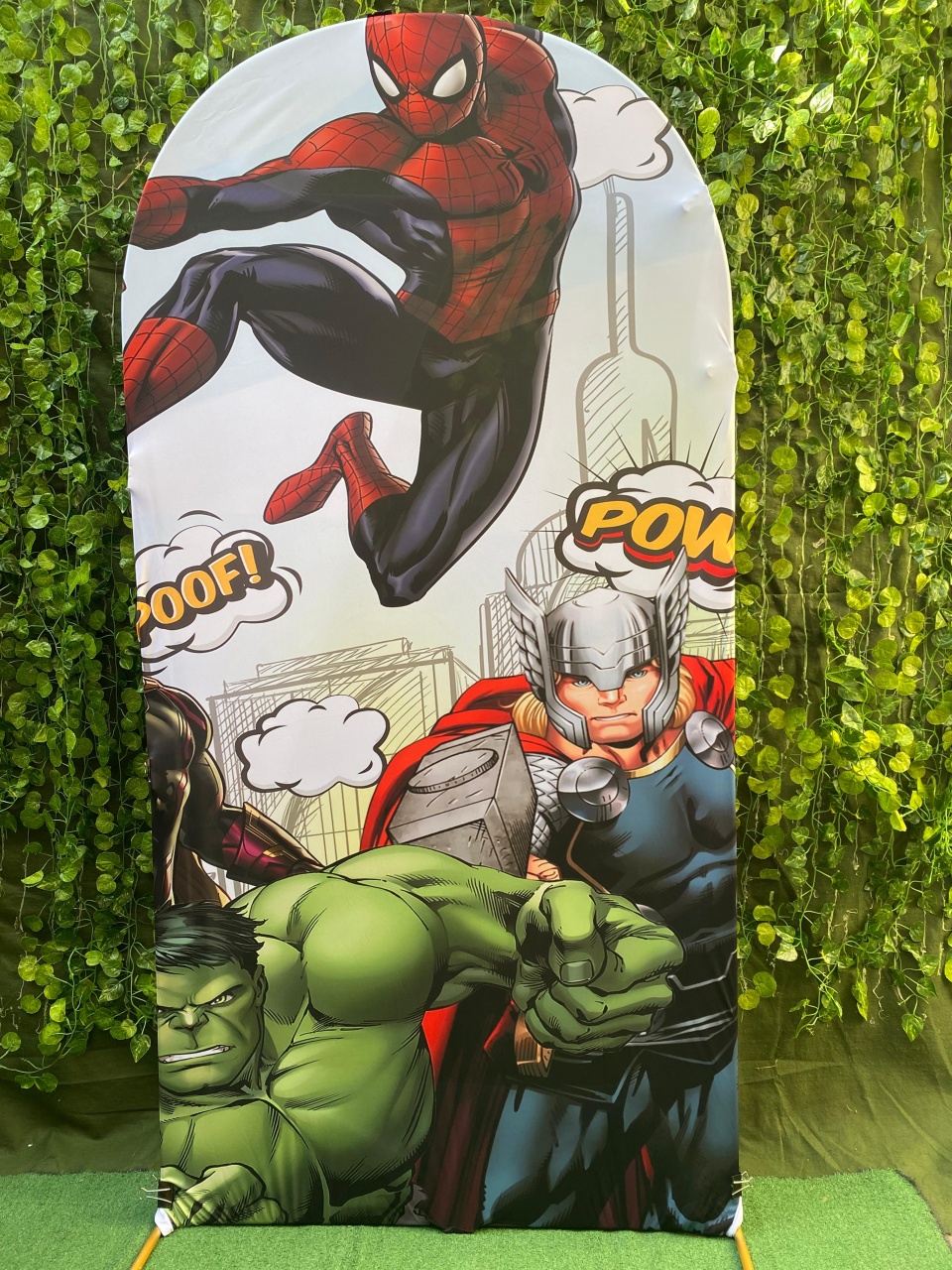 Romano Heróis Marvel 1.5X2.20 - Patricia Pessoa Leonel Barbosa 