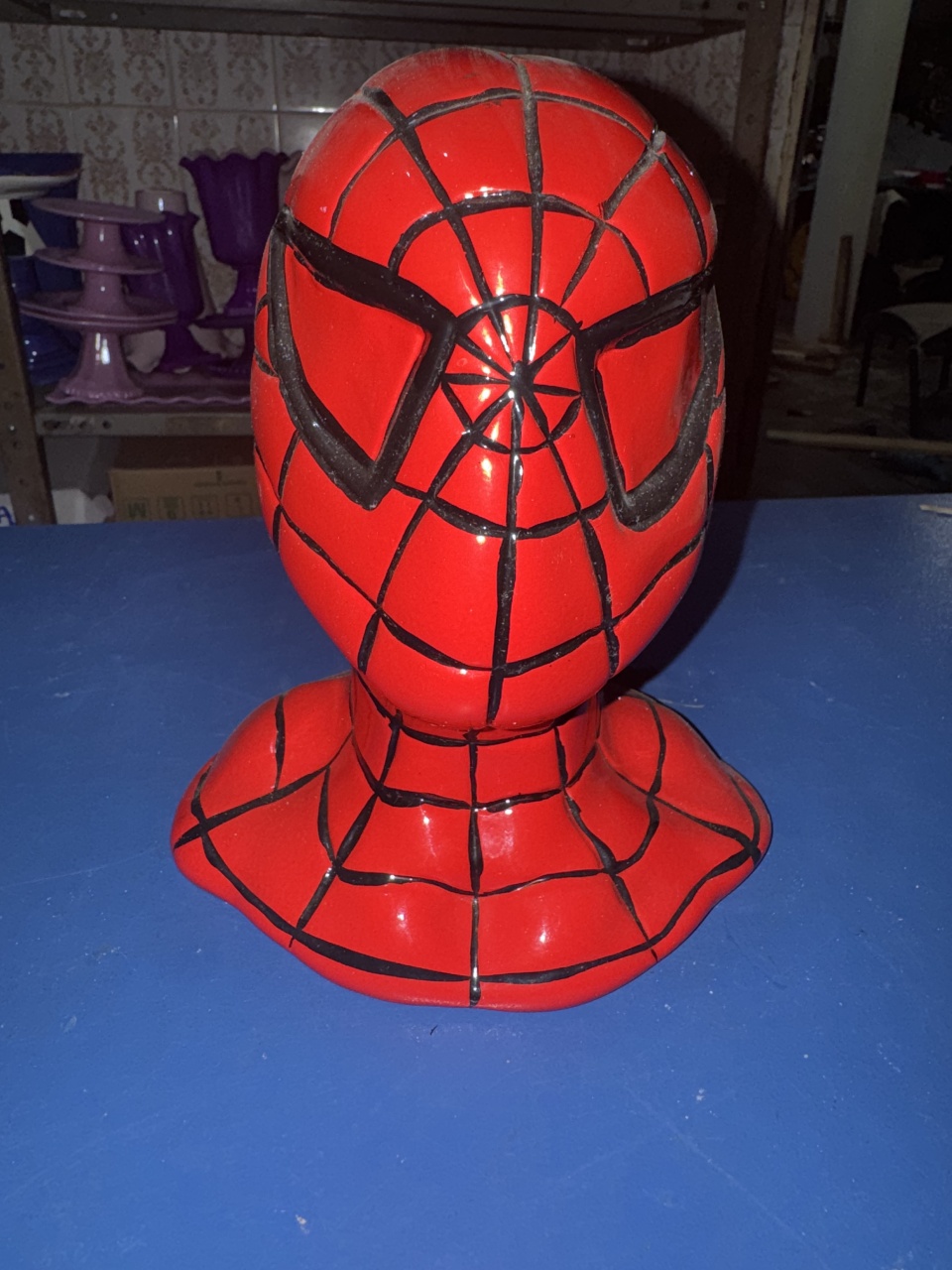 Cabeça Homem Aranha Louca - Patricia Pessoa Leonel Barbosa 
