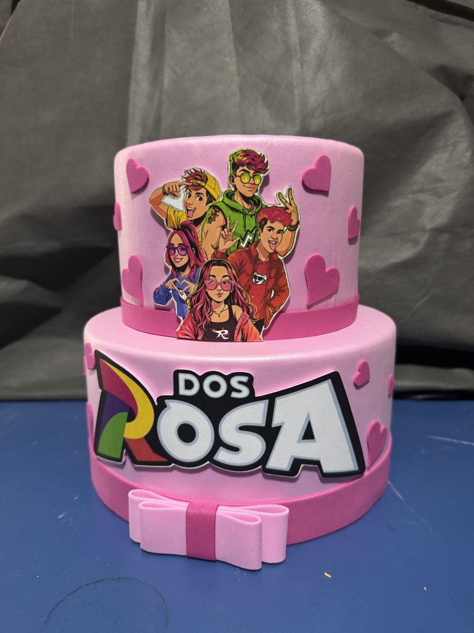 Bolo Os Rosas - Patricia Pessoa Leonel Barbosa 