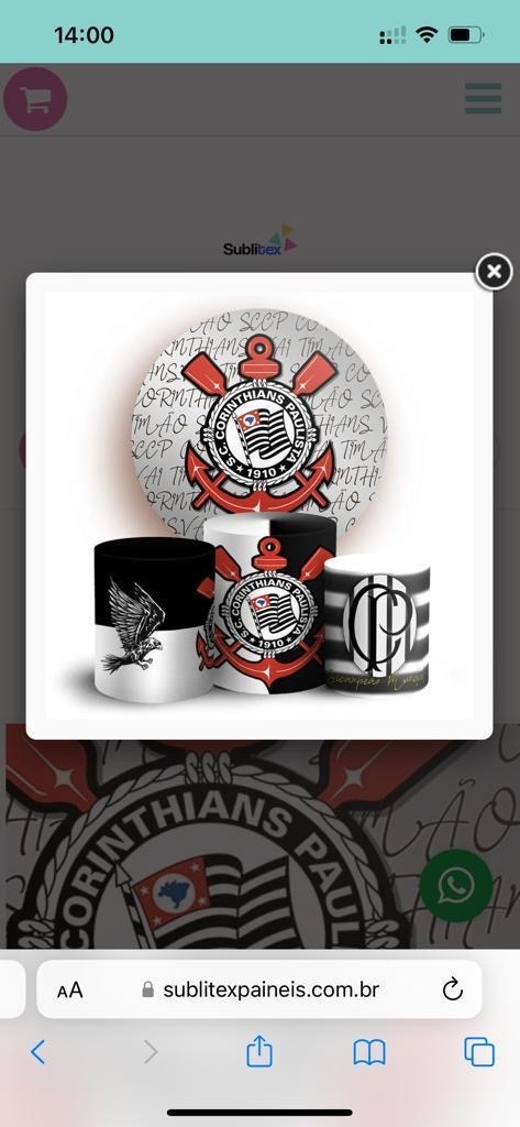 Kit Corinthians - Patricia Pessoa Leonel Barbosa 