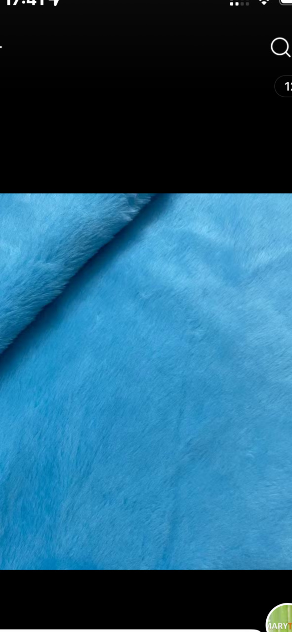 Tapete Pelúcia Azul Bebê 2M - Patricia Pessoa Leonel Barbosa 