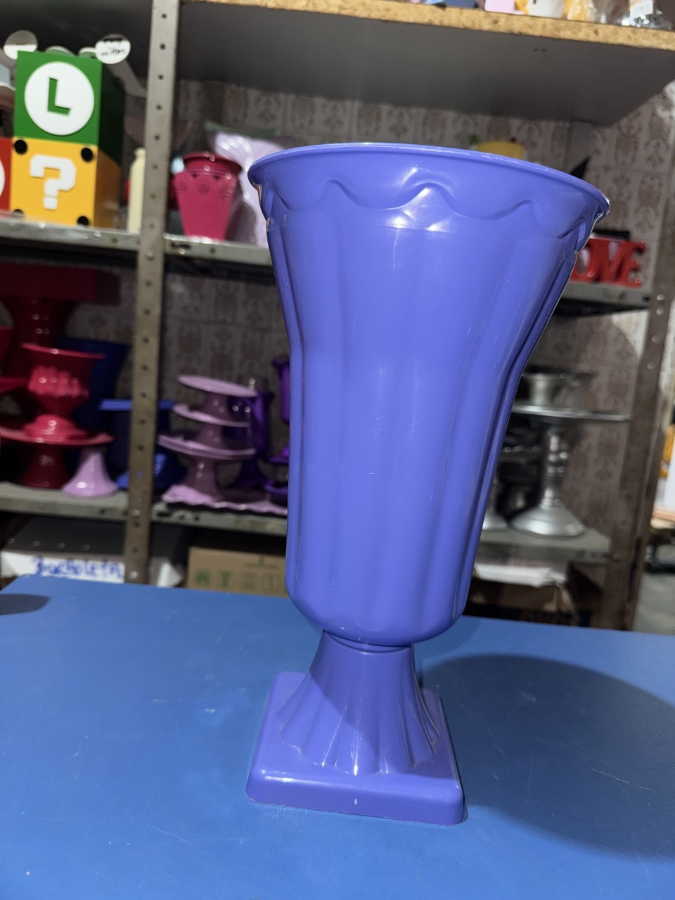Vaso Grande Lilas - Patricia Pessoa Leonel Barbosa 