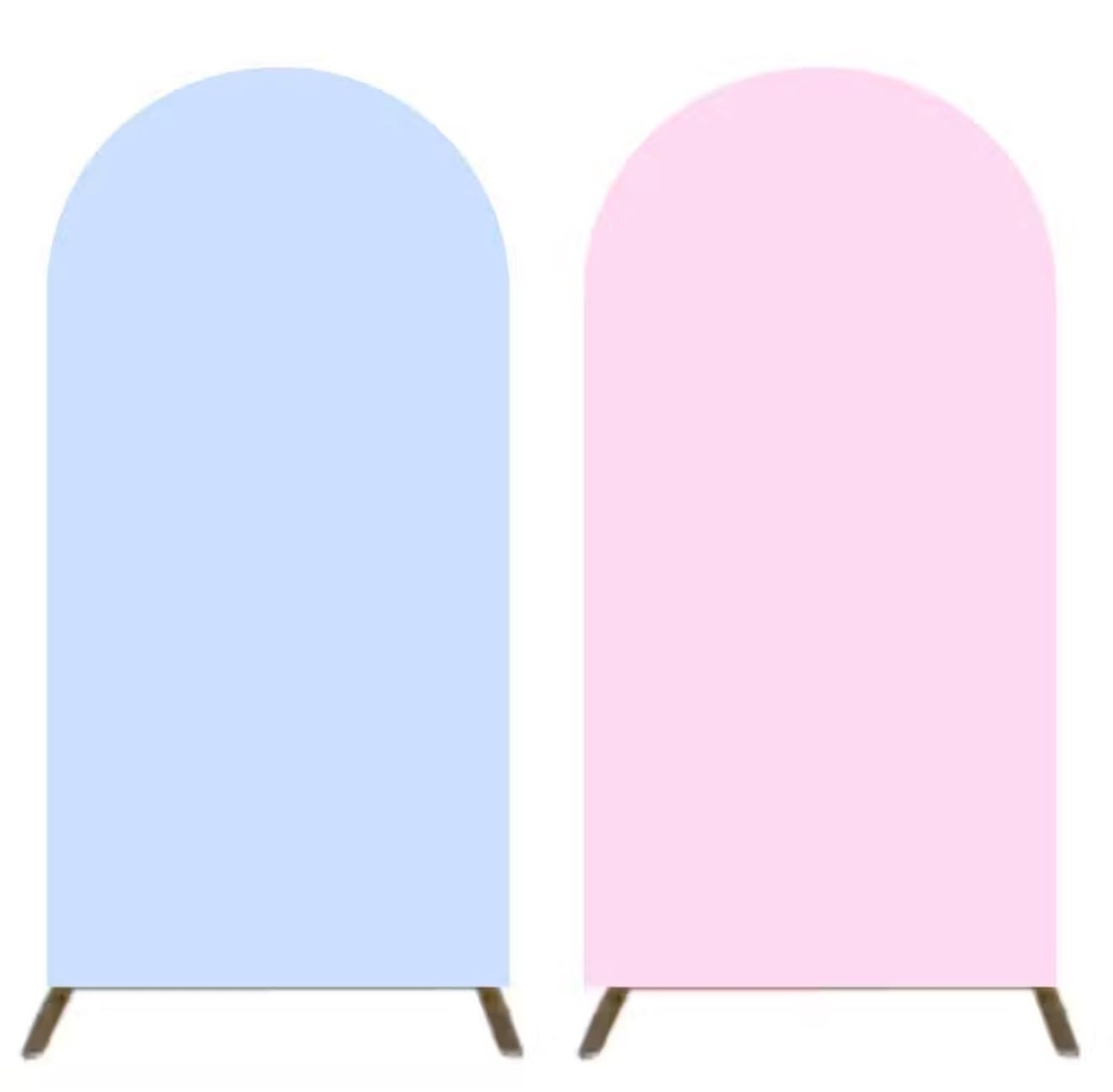 Painel Romano Azul Bebe/ Rosa Bebe - olivermartinseventos