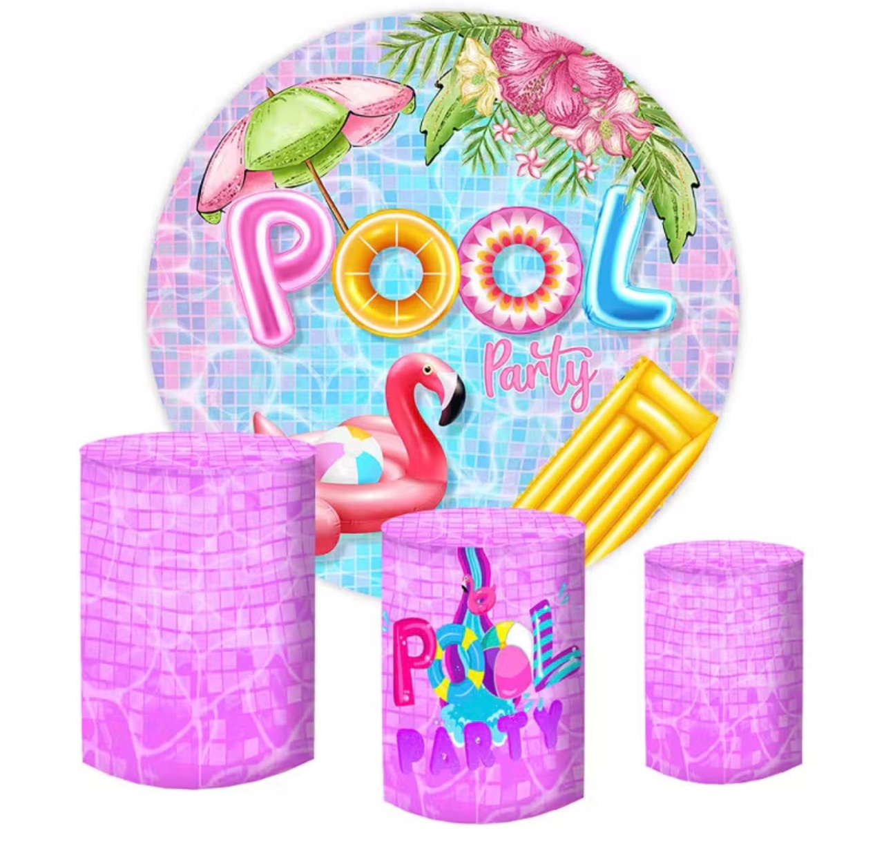 Tema Pool Party Rosa - olivermartinseventos