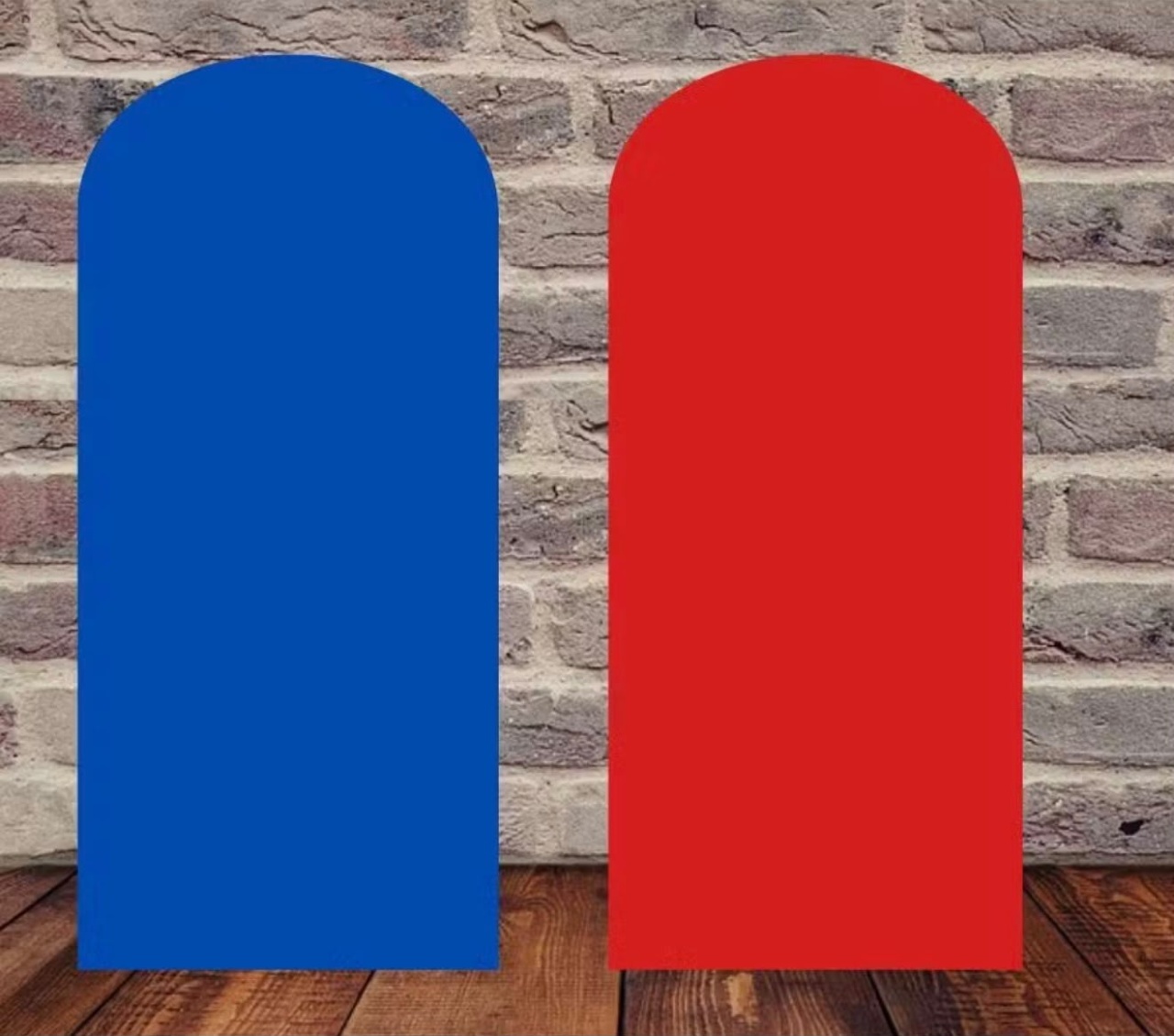 Painel Romano Azul/ Vermelho - olivermartinseventos