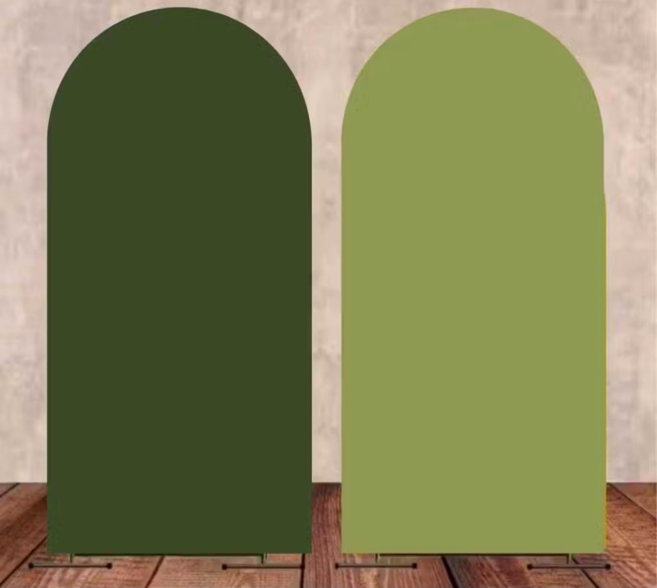 Painel Romano Verde Milita/ Verde - olivermartinseventos