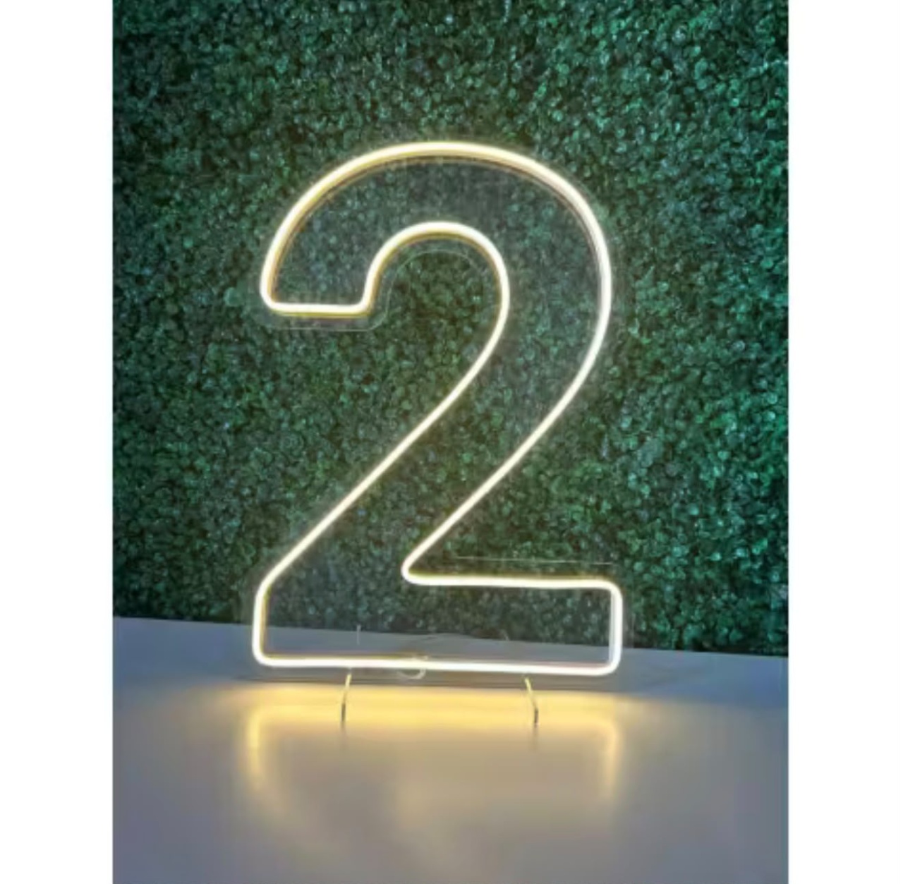 Numero 2 Led - olivermartinseventos