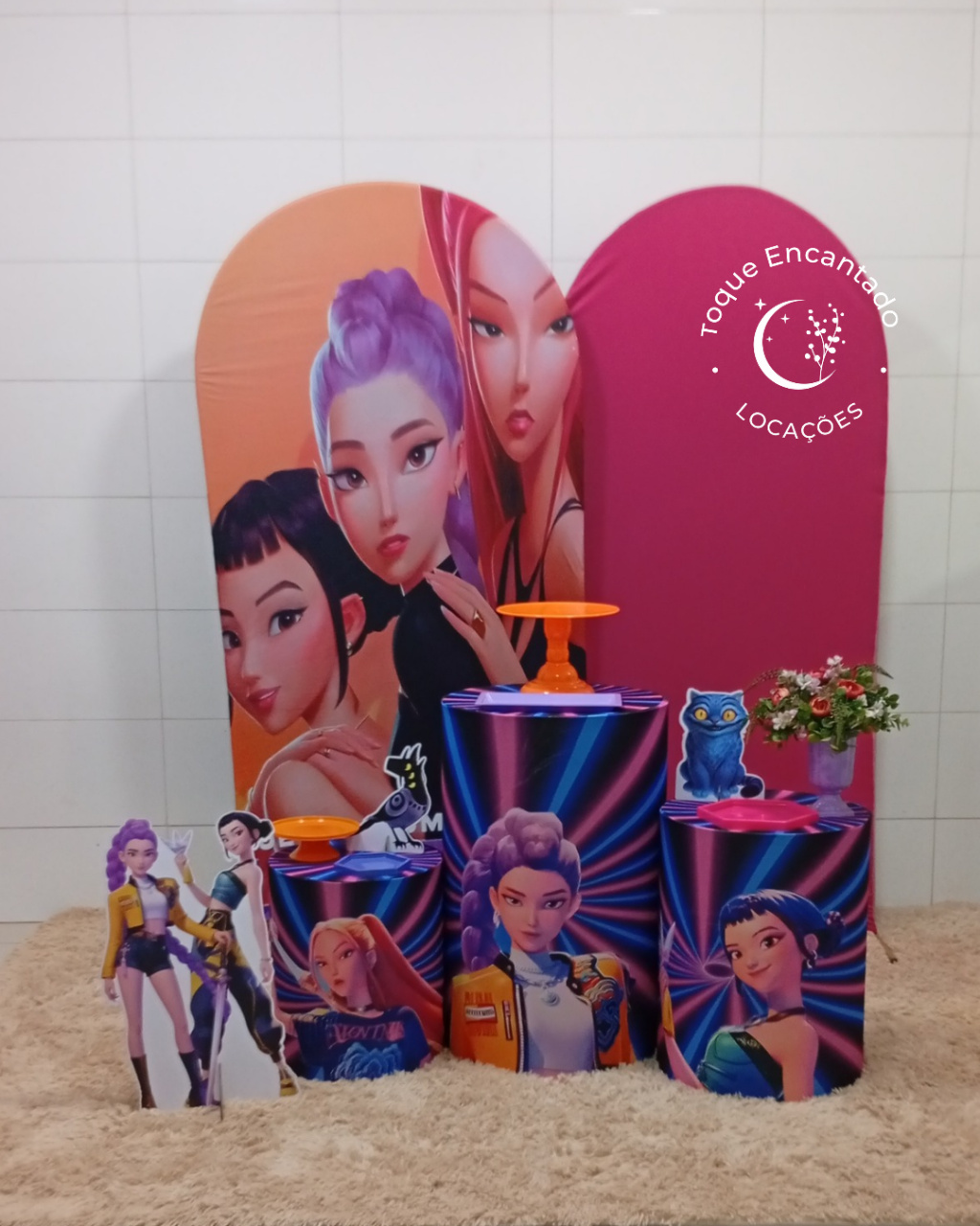 Kit Padrão Romano 2.0 - Guerreiras Do K-Pop - Toque Encantado Locações