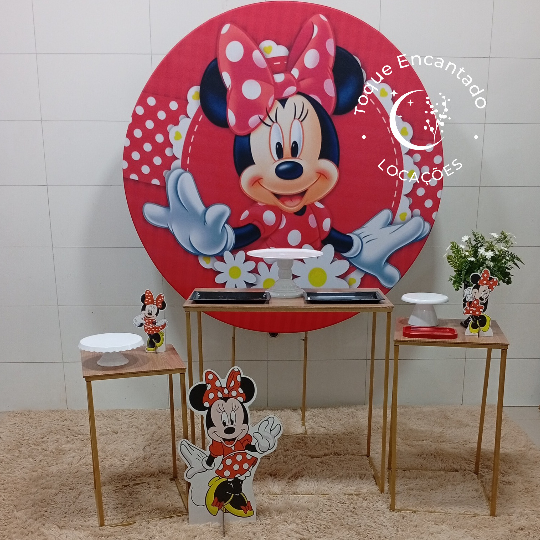 Kit Clássico - Minnie Vermelha - Toque Encantado Locações
