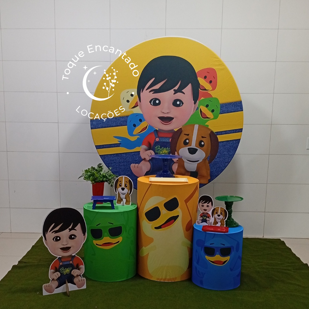 Kit Padrão - Bento E Toto - Toque Encantado Locações