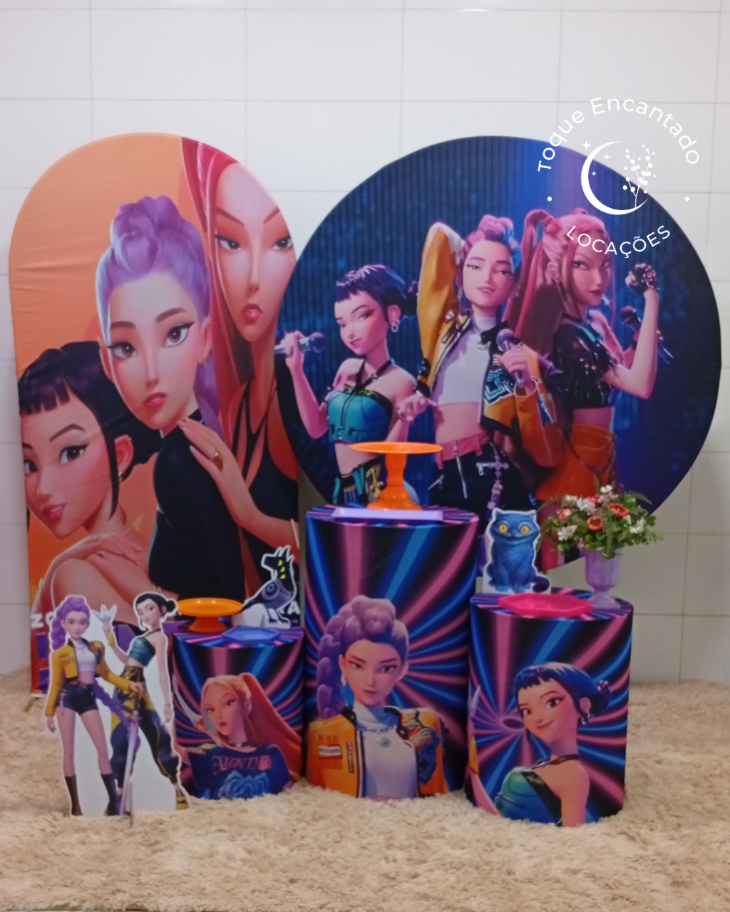 Kit Padrão 2.0 - Guerreiras Do K-Pop - Toque Encantado Locações