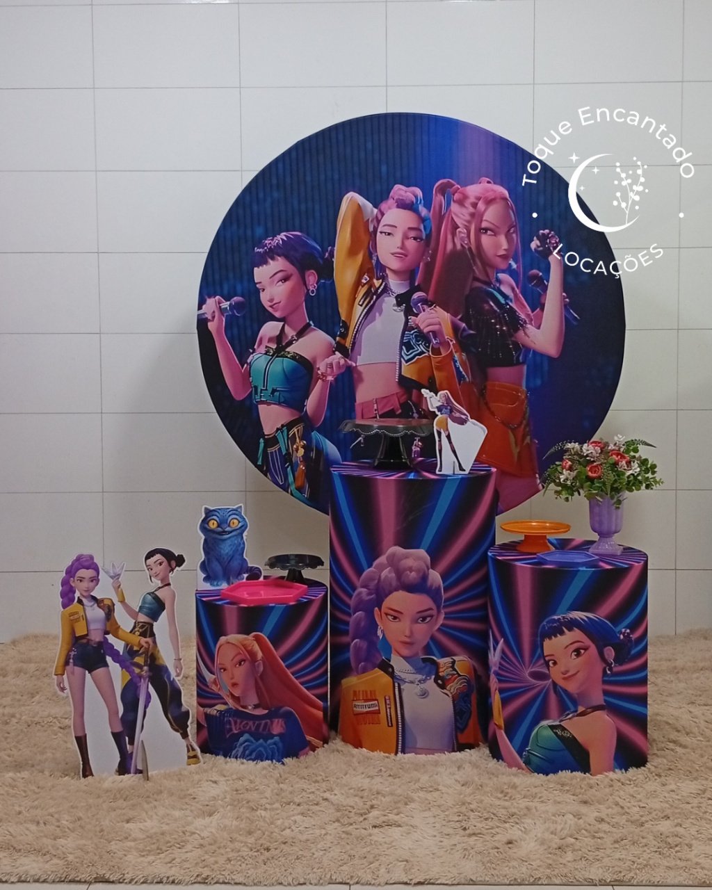 Kit Padrão - Guerreiras Do K-Pop - Toque Encantado Locações