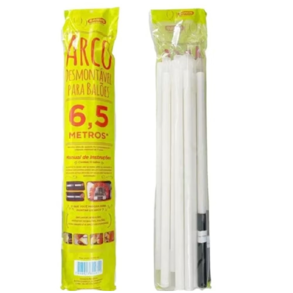 Base Arco Desmontável Para Balões - Branco - Debora Conceição Rangel 