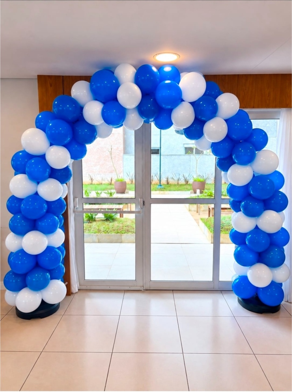 Arco de Balão 2 Cores Simples - Debora Conceição Rangel 