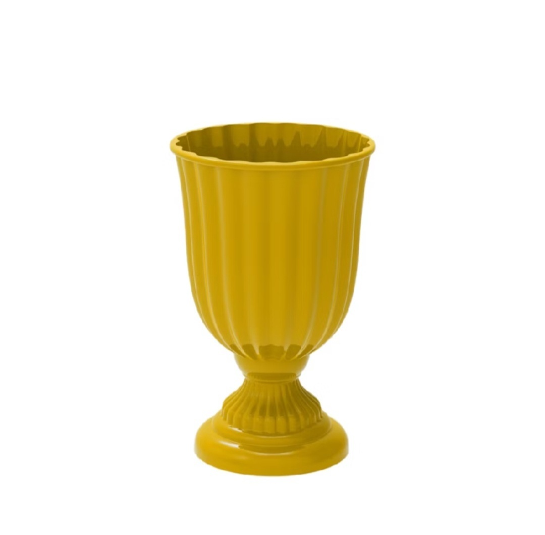 Vaso Dubai - Amarelo - Debora Conceição Rangel 