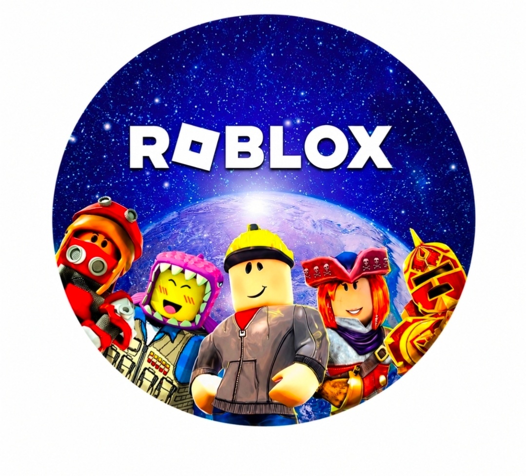 Capa Redonda 1,5 - Roblox - Debora Conceição Rangel 