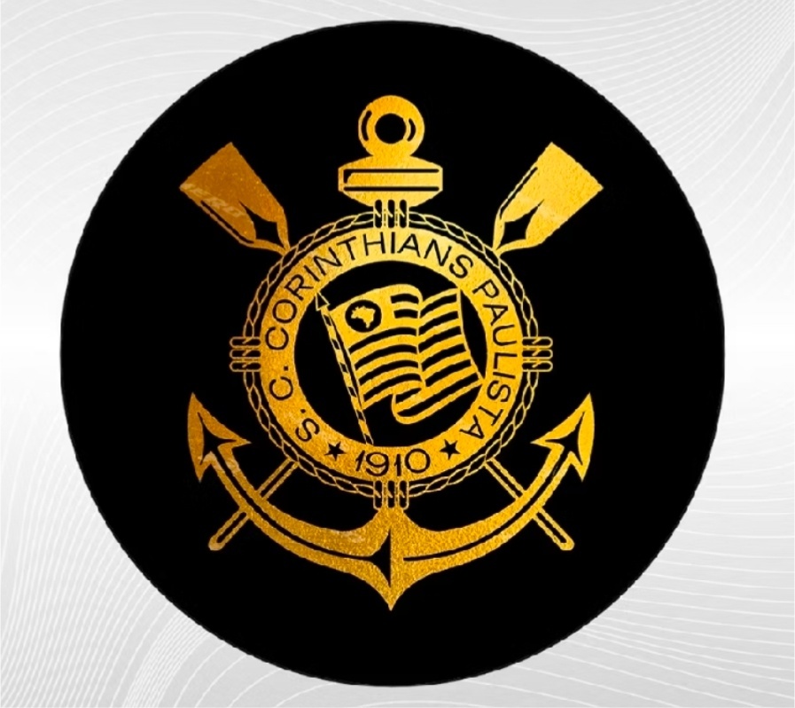 Capa Redonda 1,5 - Corinthians Dourado - Debora Conceição Rangel 
