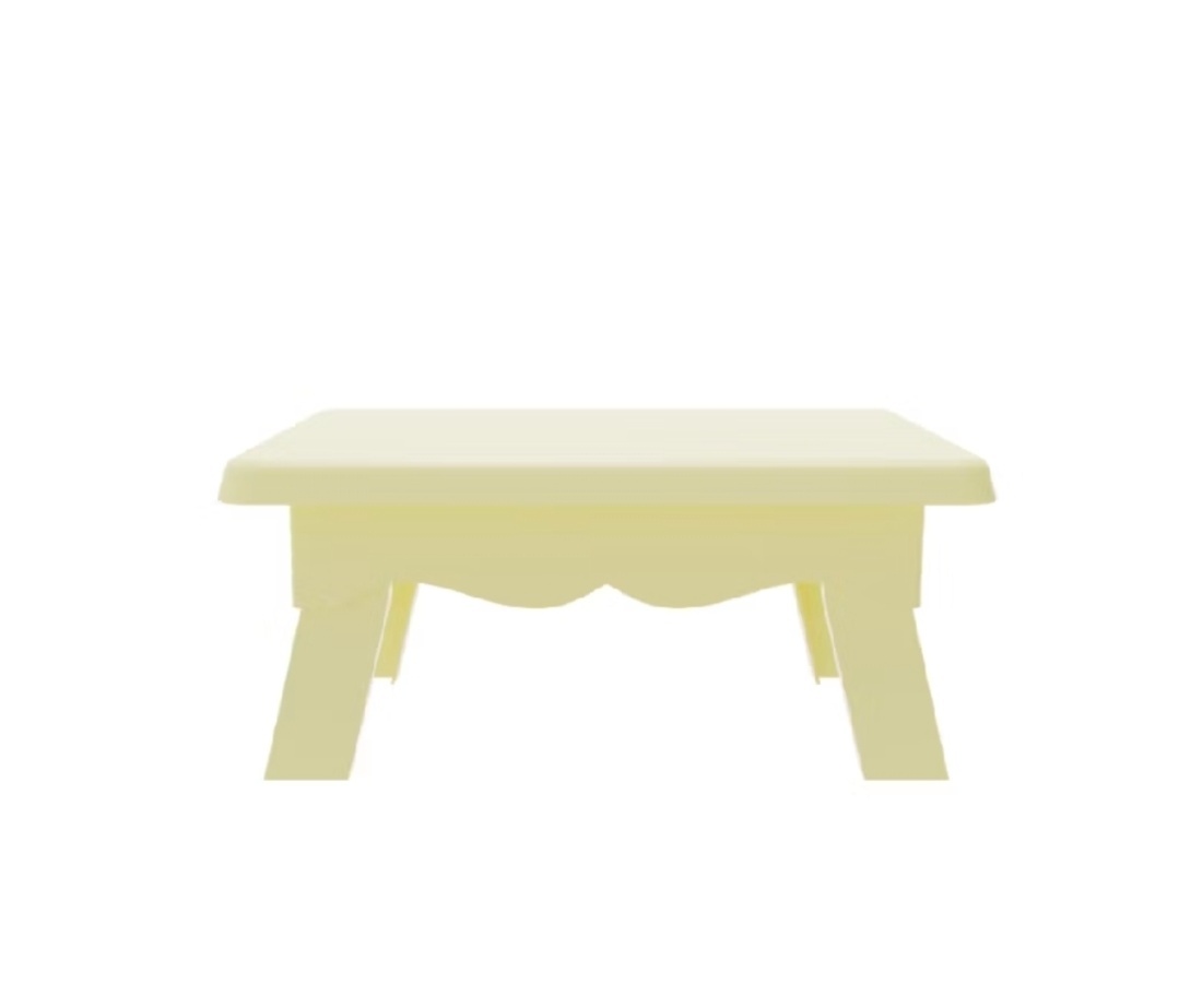 Mesinha Decorativa - Amarelo Candy - Debora Conceição Rangel 