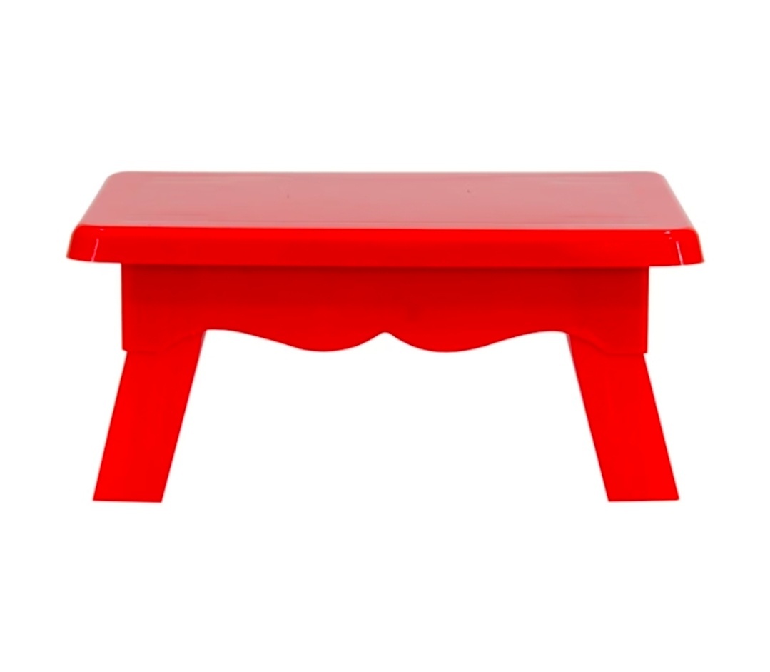 Mesinha Decorativa - Vermelho - Debora Conceição Rangel 
