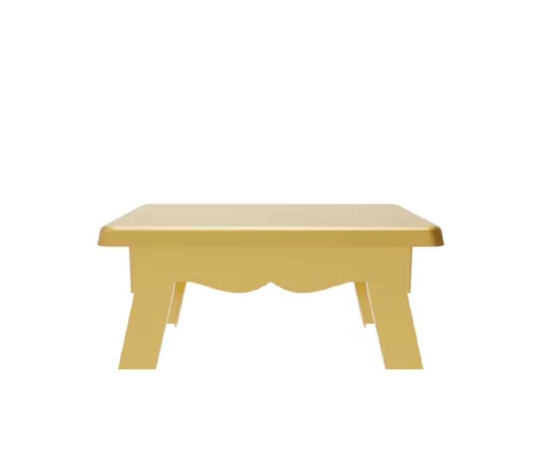 Mesinha Decorativa - Dourado - Debora Conceição Rangel 