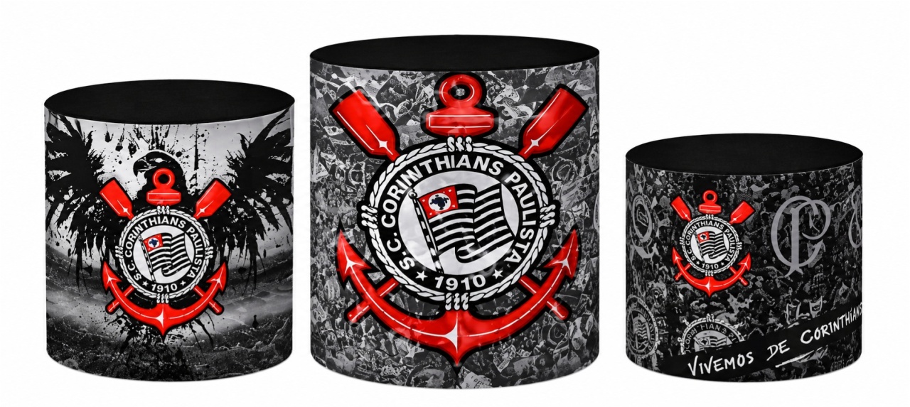 Capa Para Cilindros - Corinthians - Debora Conceição Rangel 