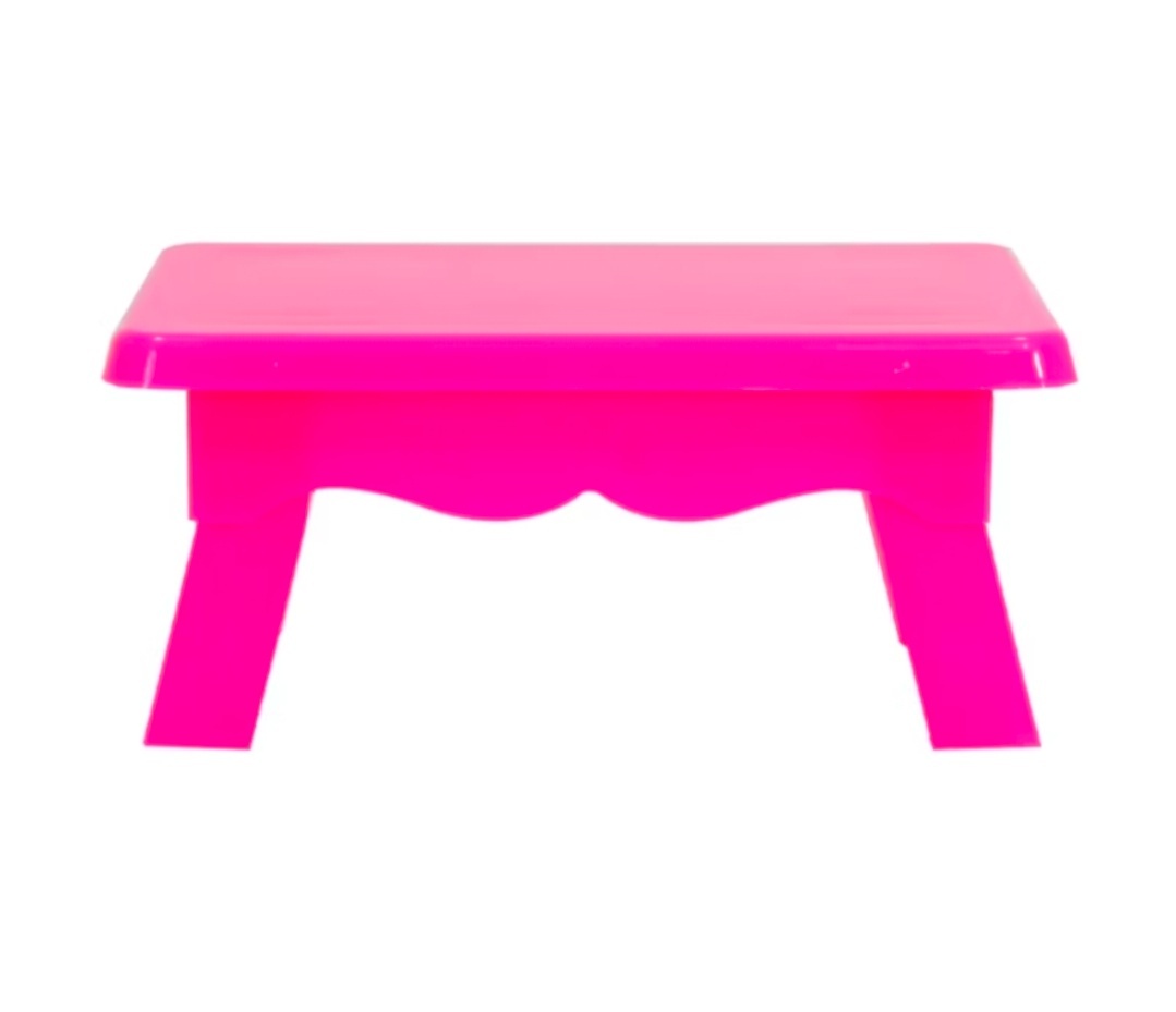 Mesinha Decorativa - Rosa Pink - Debora Conceição Rangel 