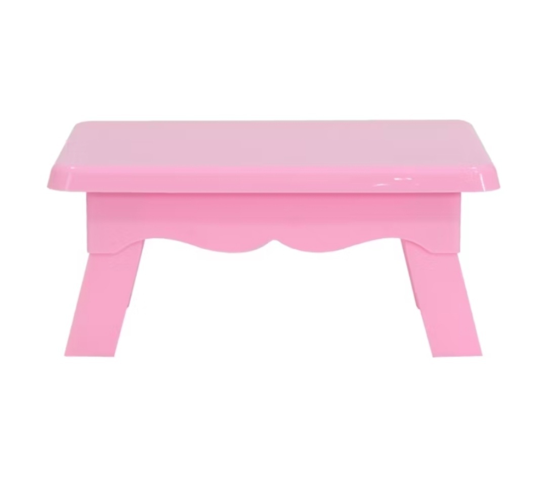 Mesinha Decorativa - Rosa Claro - Debora Conceição Rangel 