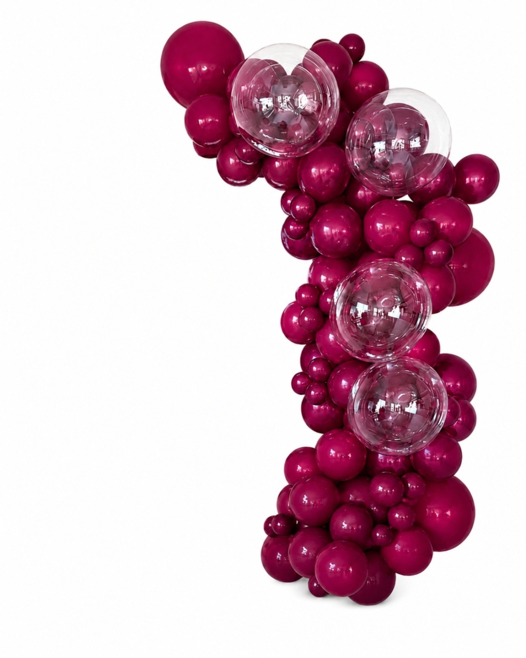 Balão Grande Cor Simples + Bubble - Debora Conceição Rangel 