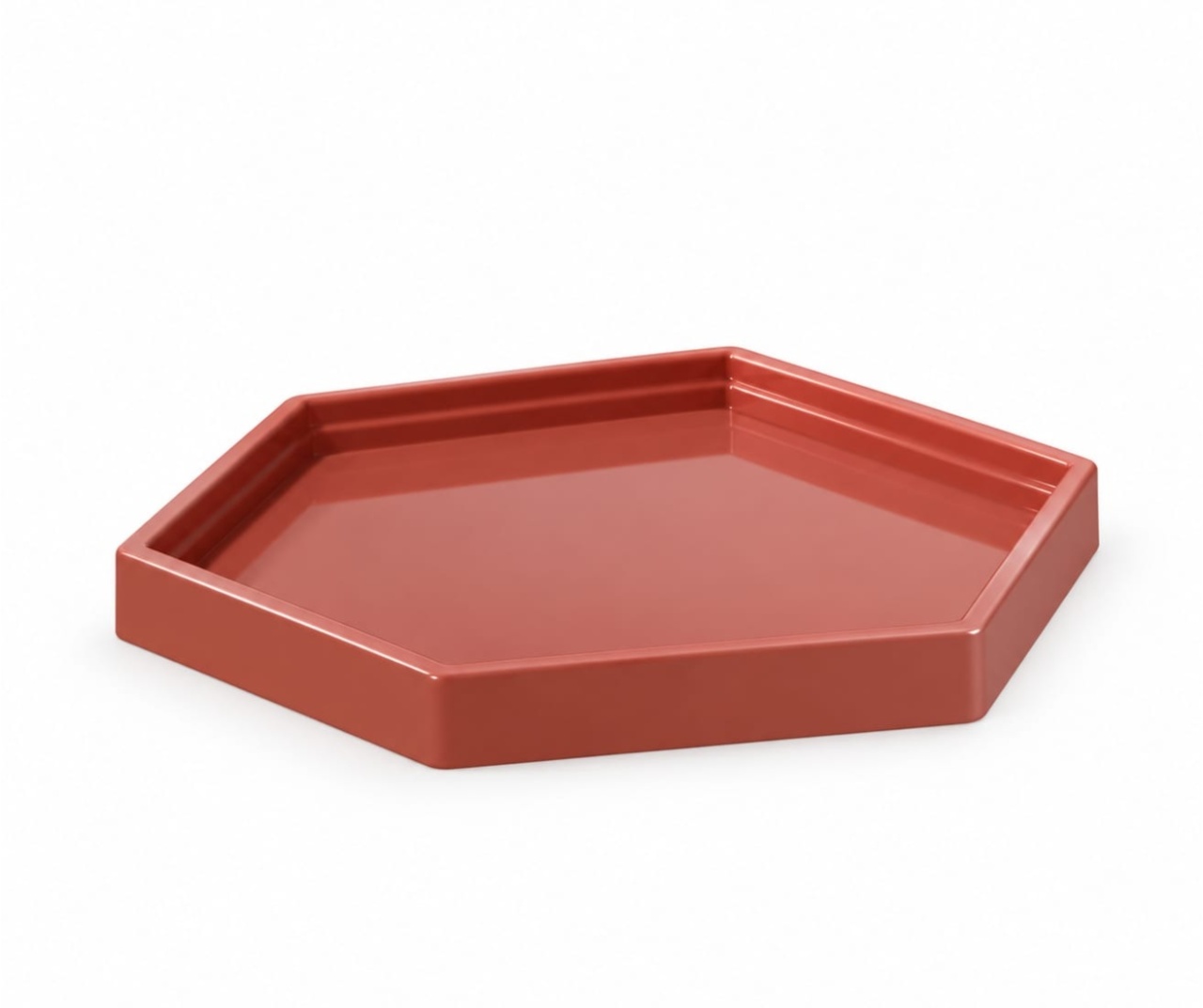 Bandeja Sextavada - Rose Gold - Debora Conceição Rangel 
