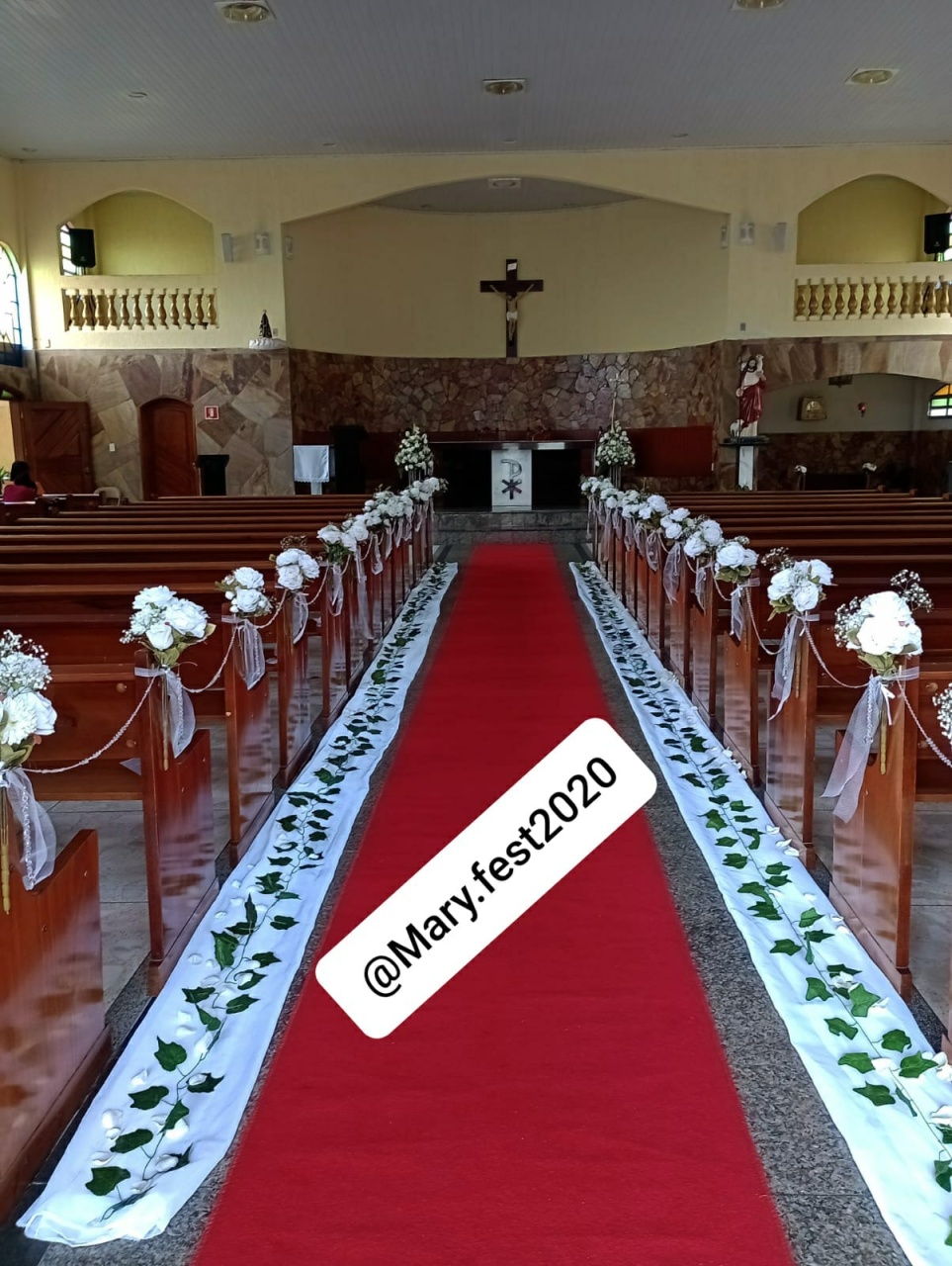Decoração de Casamento Na Igreja - Mary.fest_