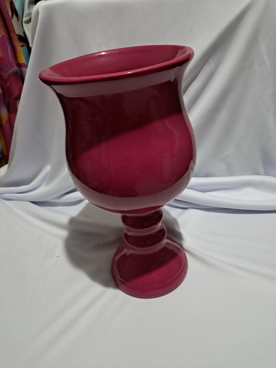 Vaso Taça Pink - Selma de Oliveira Bello