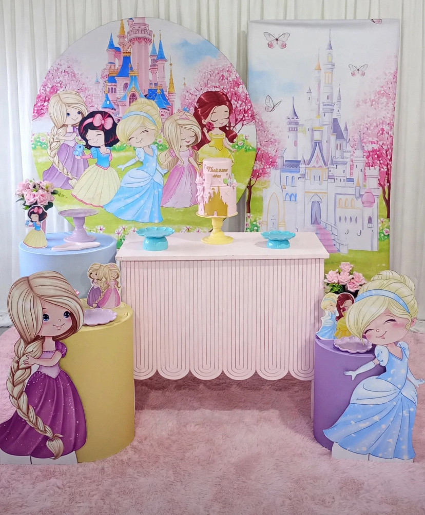 Kit Princesas Cut G - Ki_decoração 