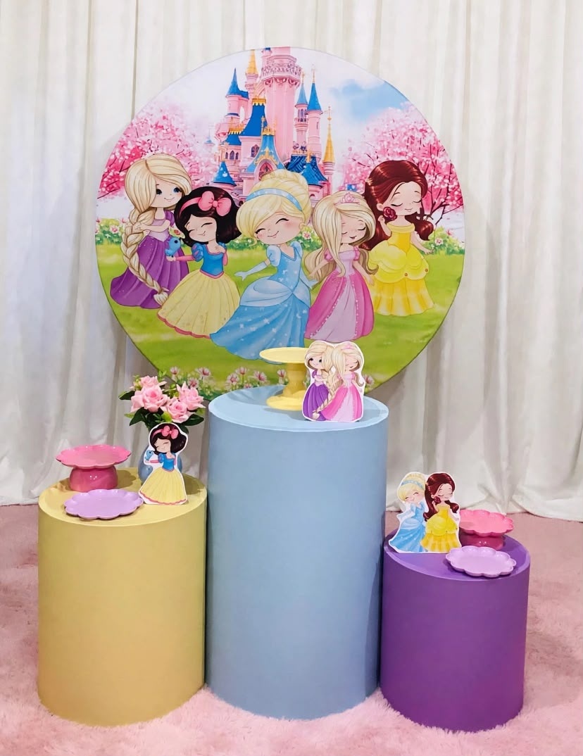 Kit Princesas - Ki_decoração 