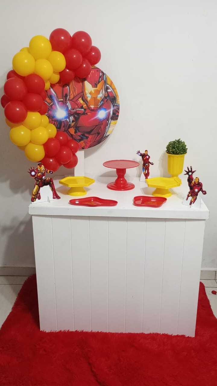 Kit Homem de Ferro Prata - Karen