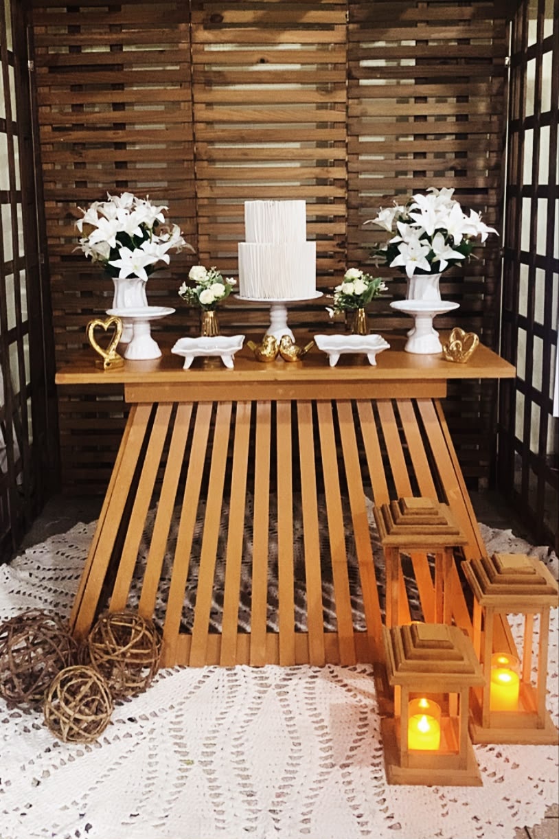 Kit Casamento Prata - Ki_decoração 