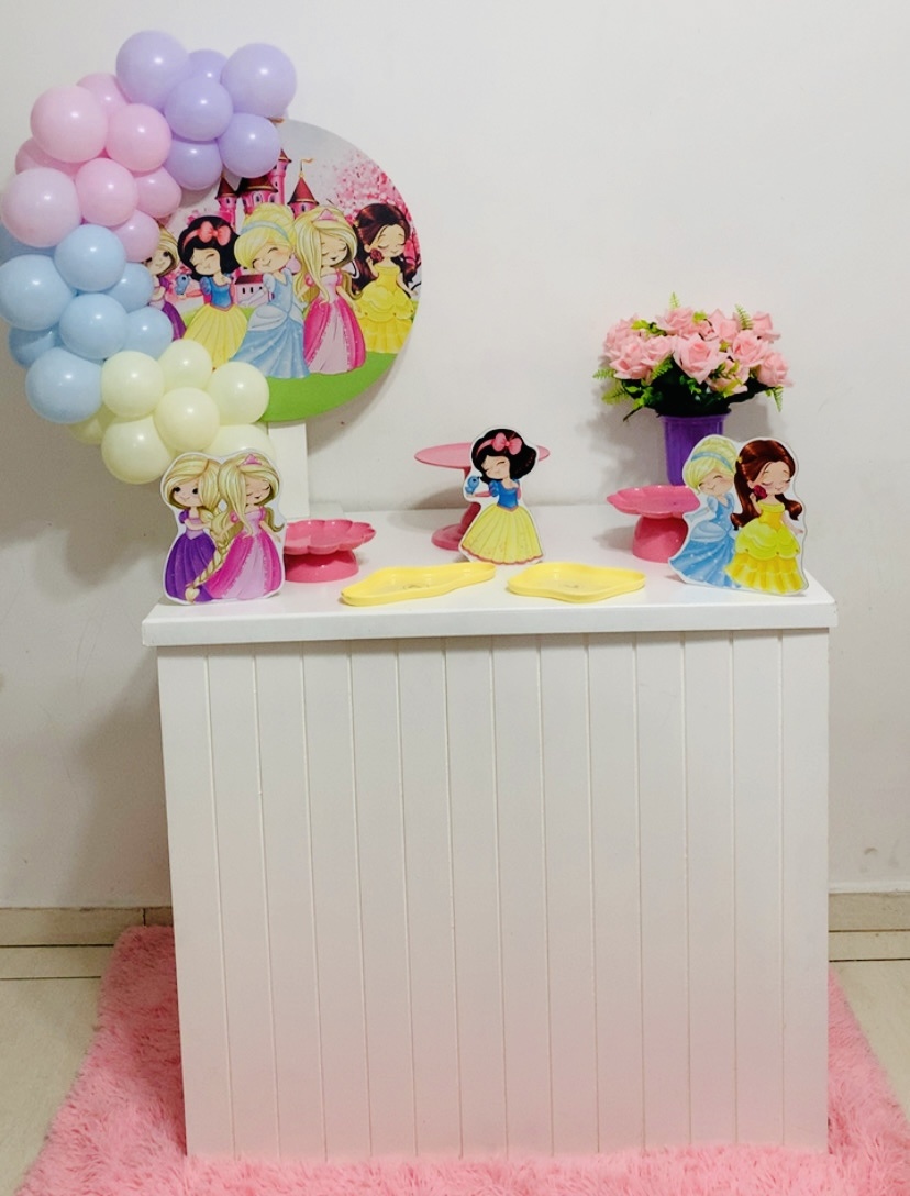 Kit Princesas Cut (Ouro Plus) - Ki_decoração 