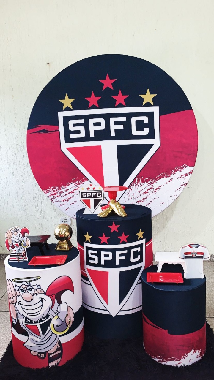 Kit São Paulo Fc 1 - Ki_decoração 