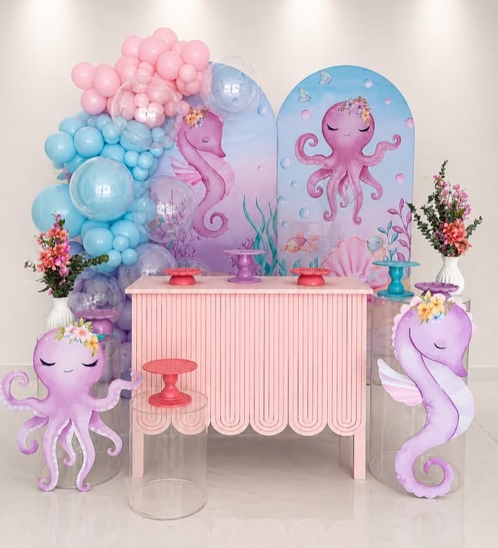 Kit Fundo Do Mar - Ki_decoração 