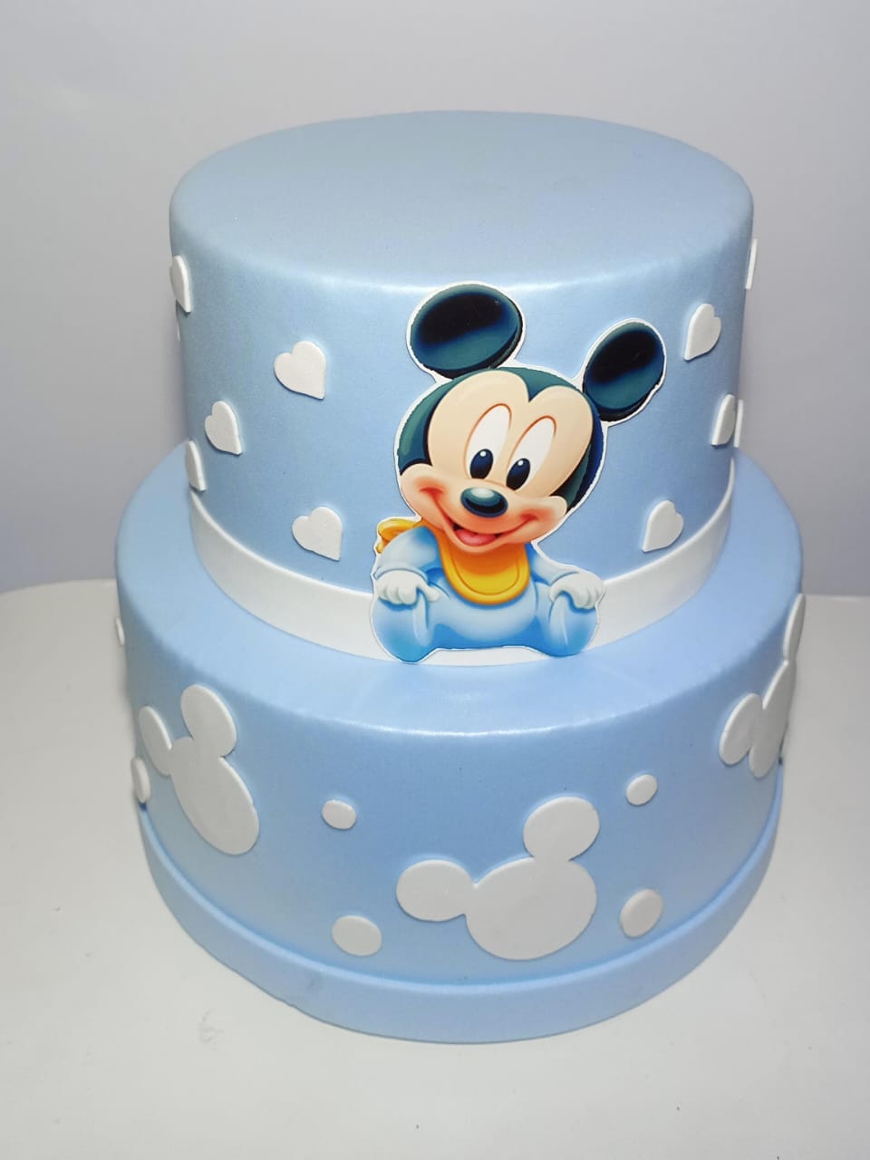Bolo Fake Mickey Baby - Ki_decoração 