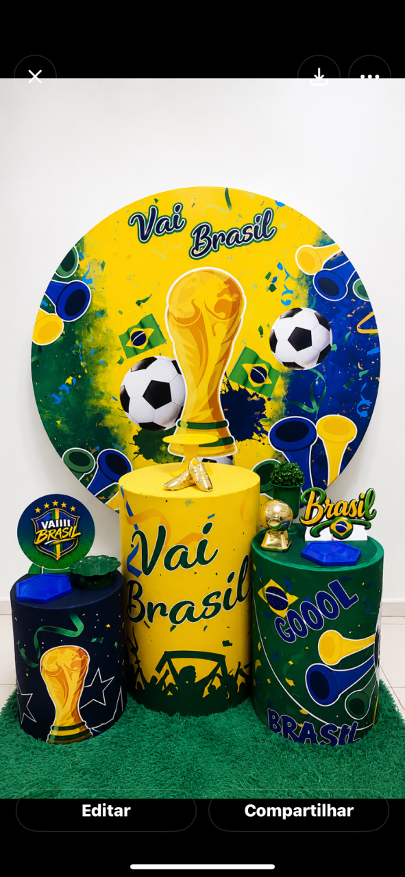 Kit Copa - Ki_decoração 