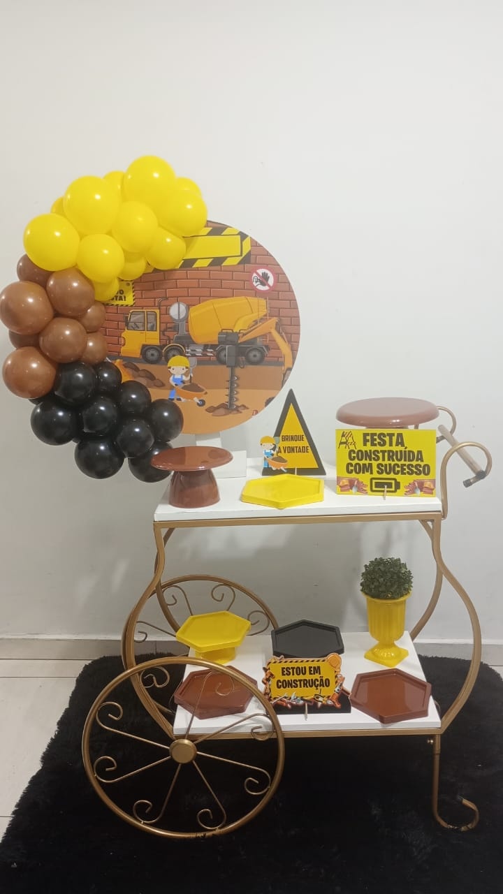 Kit Em Construção Prata - Karen