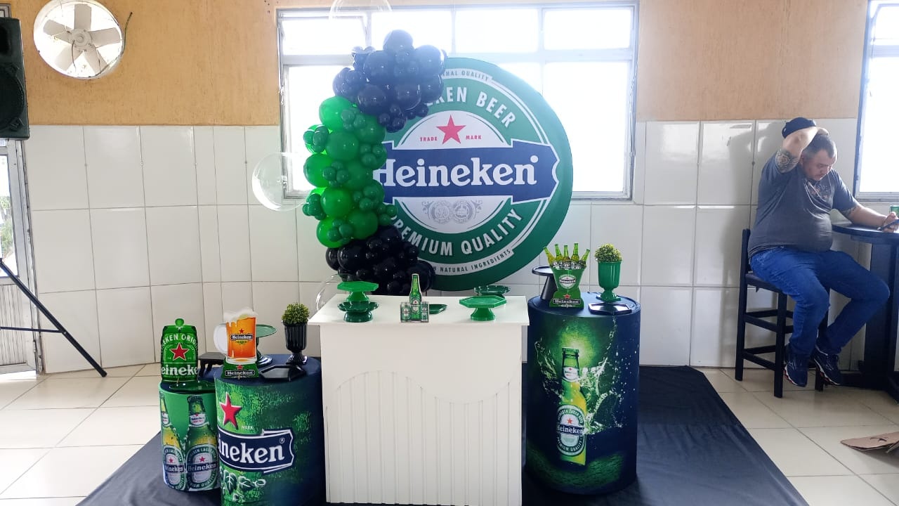 Kit Heineken - Ki_decoração 