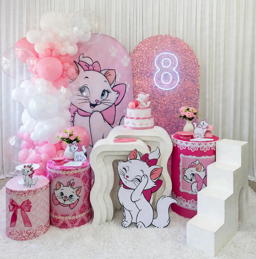 Kit Gata Marie Pegue E Monte - Ki_decoração 