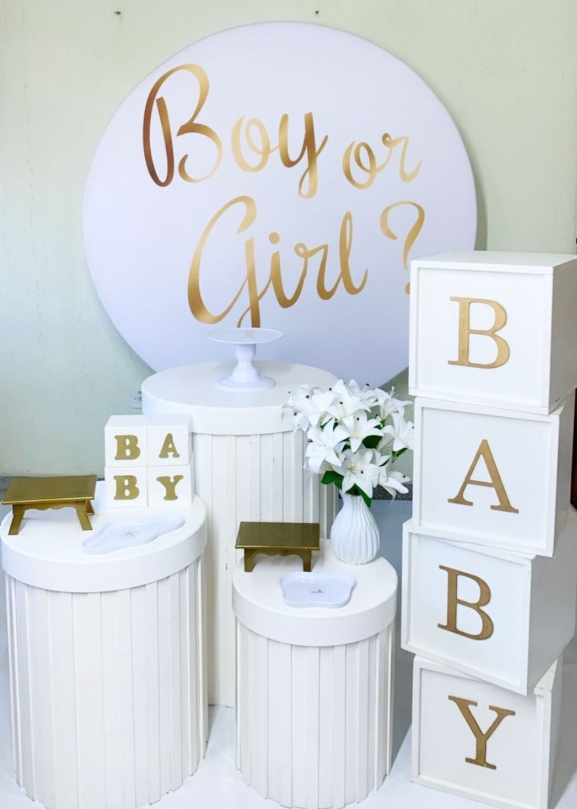 Kit Boy Ou Girl - Ki_decoração 