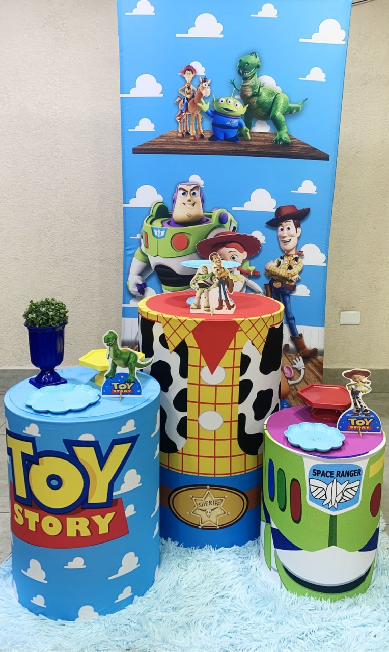 Kit Toy Story Ouro - Ki_decoração 