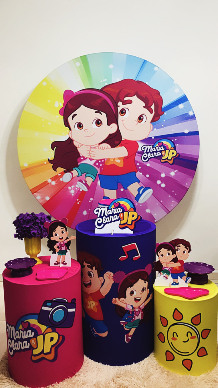 Kit Maria Clara E Jp - Ki_decoração 