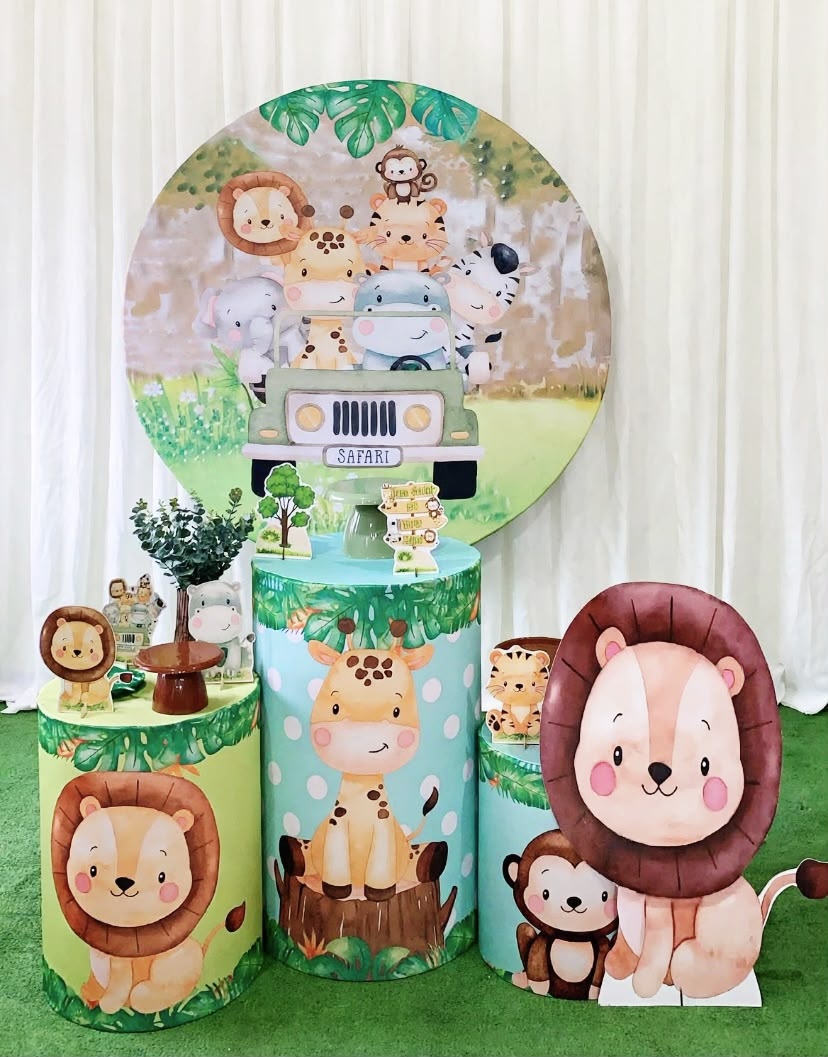 Kit Safari1 - Ki_decoração 