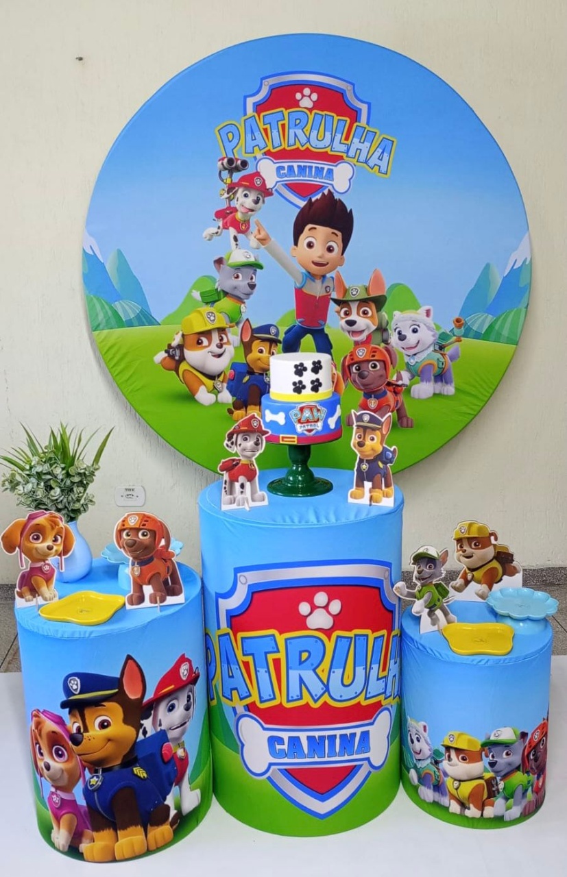 Kit Patrulha Canina - Ki_decoração 