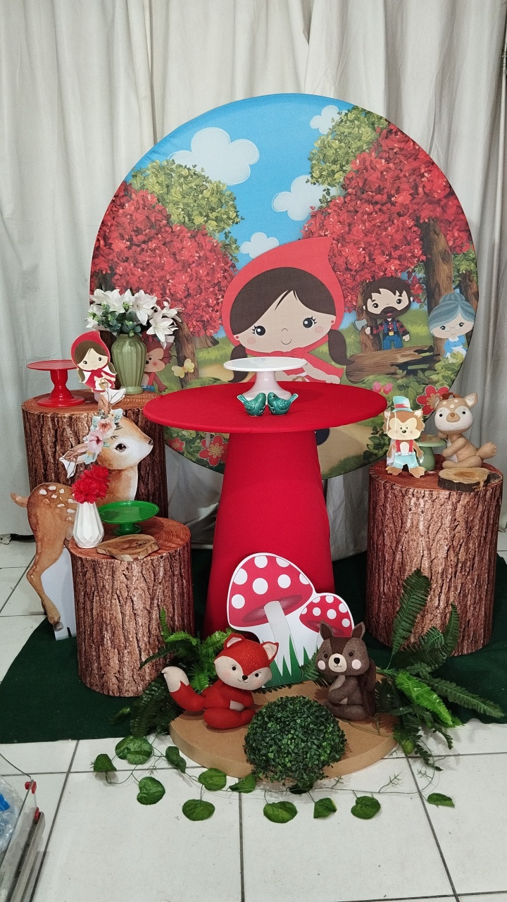 Composição Chapeuzinho Vermelho - SLpegue e Monte